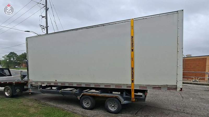 2016 Transit 24 ft dry freight body, stock UB1451
