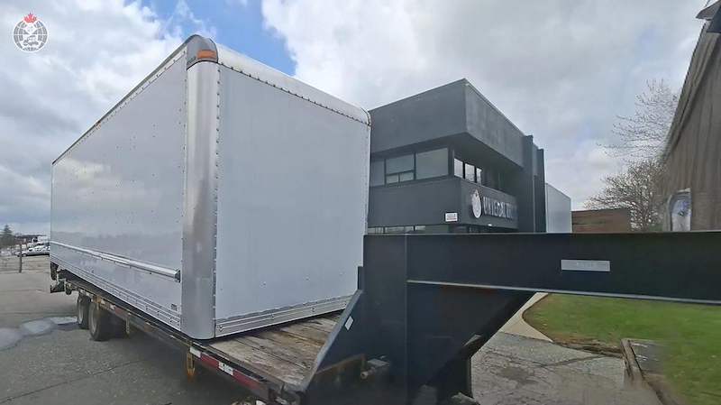 2018 MultiVans 26 ft dry freight body, stock UB1458