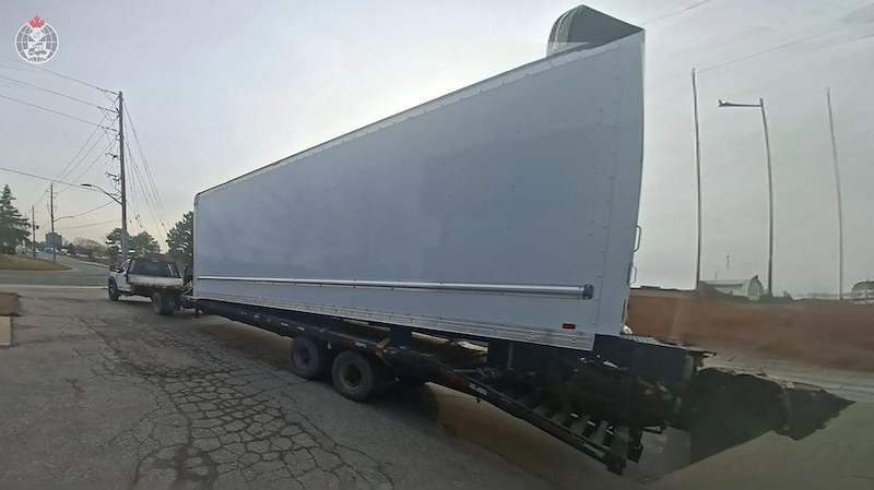 2018 MultiVans 26 ft dry freight body, stock UB1463