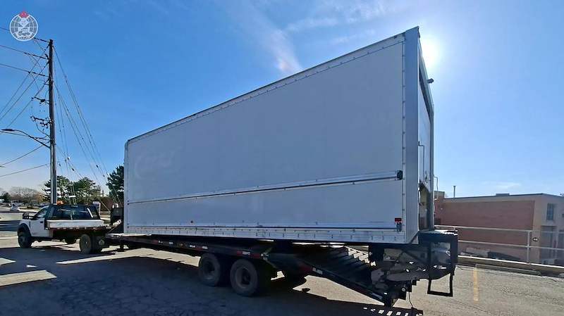 2017 MultiVans 26 ft dry freight body, stock UB1470