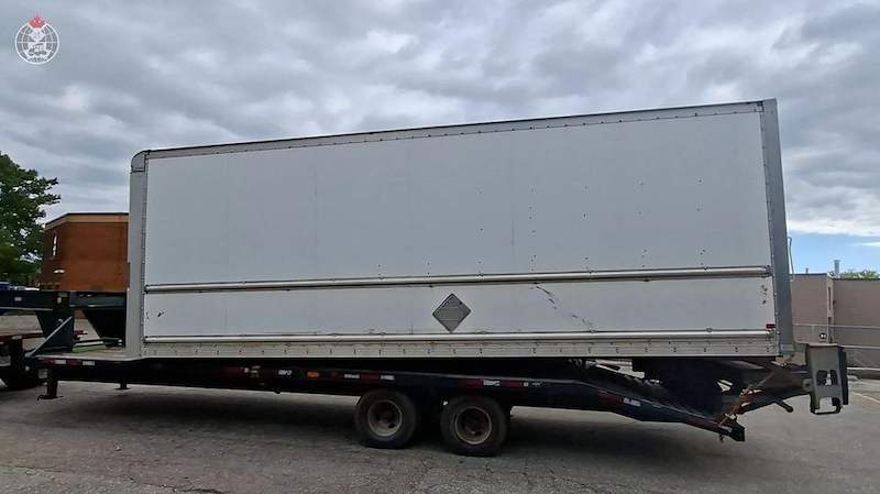 2015 MultiVans 26 ft dry freight body, stock UB1475