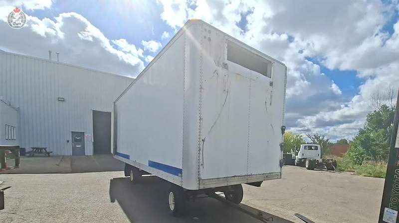 2007 Morgan 26 ft refrigerated body, stock UB1497