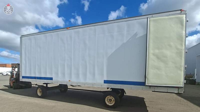 2007 Morgan 26 ft refrigerated body, stock UB1497