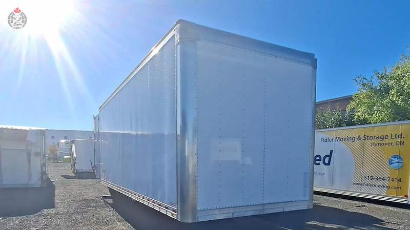 2018 Morgan 24 ft dry freight body, stock UB1502