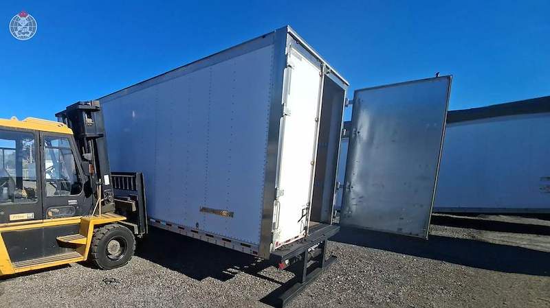 2018 Morgan 24 ft dry freight body, stock UB1502