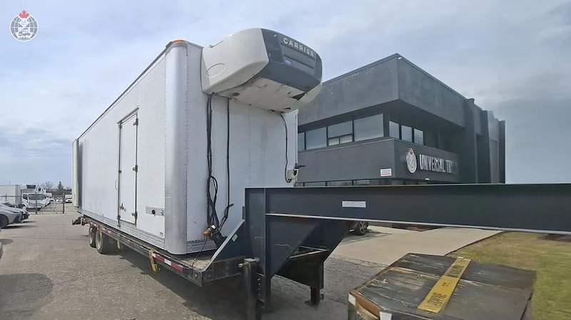 2016 MultiVans 26 ft refrigerated body, stock UB3680