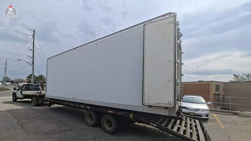 2016 MultiVans 26 ft refrigerated body, stock UB3680