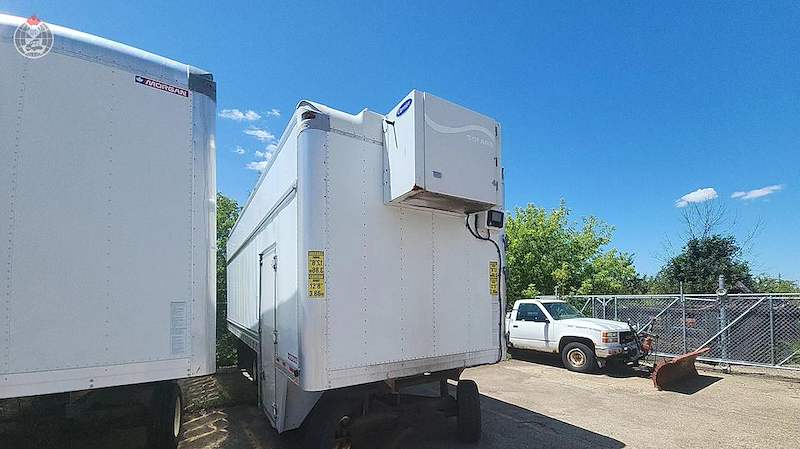 2018 Morgan 26 ft insulated body, stock UB1466